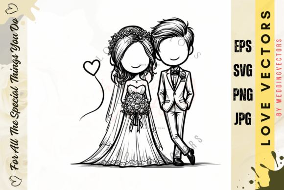 C2265: Capturing Tender Romance in Every Vector