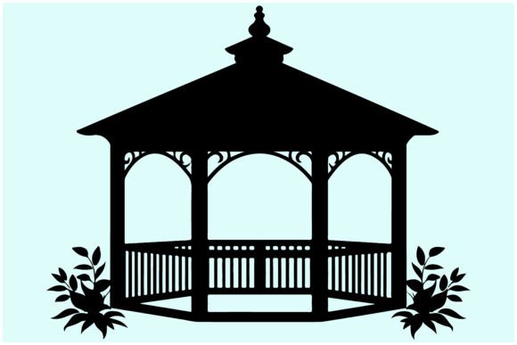 Charming Gazebo Clipart: A Designer's Secret for Romantic Projects