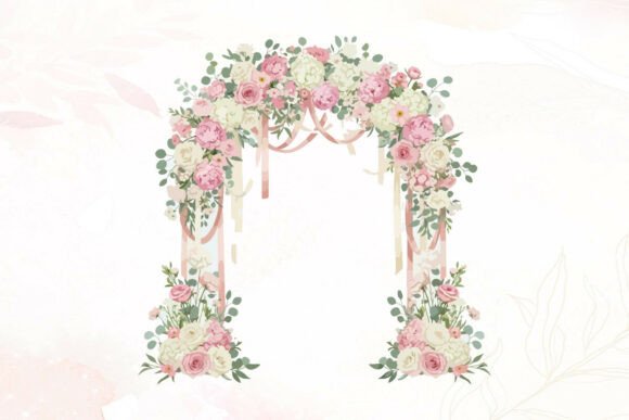 Designing with Watercolor: The Floral Wedding Arch Illustration
