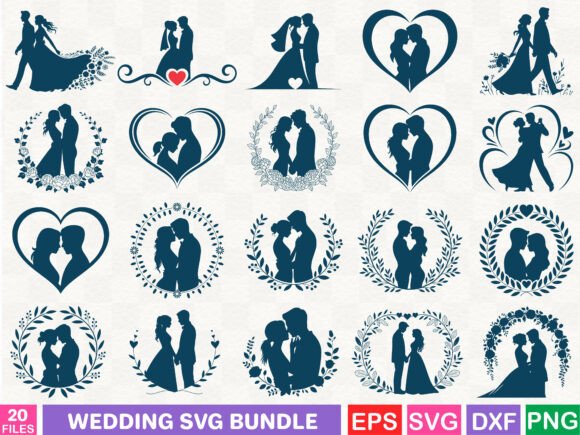 Wedding SVG Bundle: Design Assets for Your Special Day