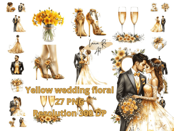 Yellow Wedding Floral: Brighten Your Design Projects